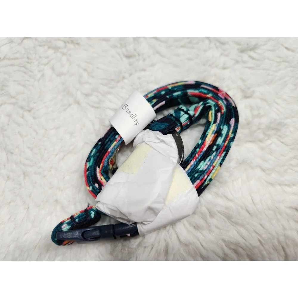 Vera Bradley Breakaway Lanyard Happy Blooms 12476-V46 New With Tags NWT